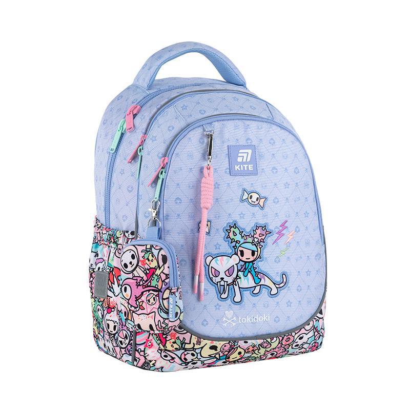 Рюкзак школьный KITE Education Tokidoki 38x28x16 см 18 л Голубой (TK25-700M)