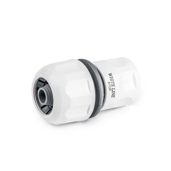 Коннектор Bradas Stop Line универсальный 1/2" & 5/8" & 3/4" White (21214)
