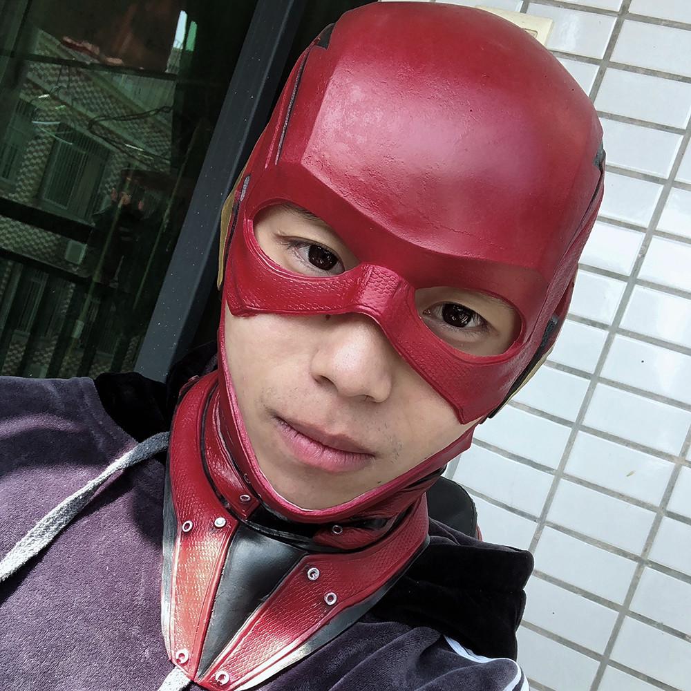 Маска для взрослых Флеш человек молния р. 52-68 (12400104) - фото 7 Маска для взрослых Флеш человек молния р. 52-68 (12400104) - фото 7