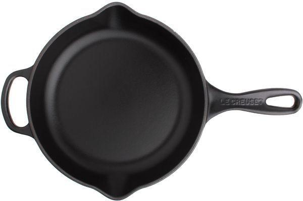 Сковорідка Le Creuset Satin D 20 см матеріал чавун Black (20182200000422) - фото 3