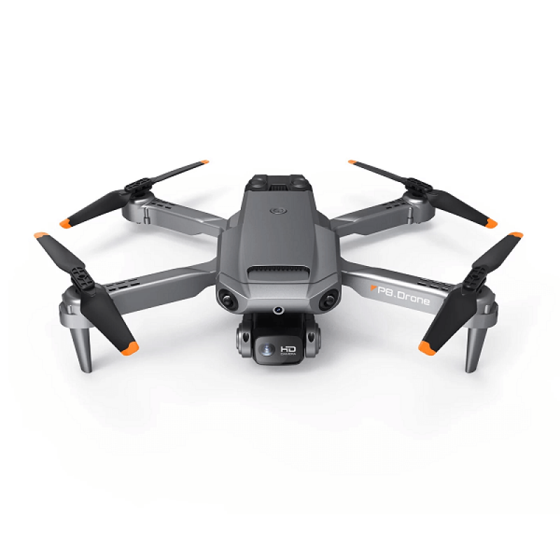 Квадрокоптер Drone XKJ P8 с 4K и HD камерами и инфракрасной системой предотвращения препятствий Черный (99-97-8594)