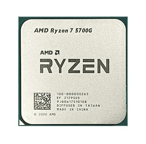 Процессор AMD Ryzen 7 5700G 100-100000263BOX sAM4 16T 4,6 ГГц - фото 1