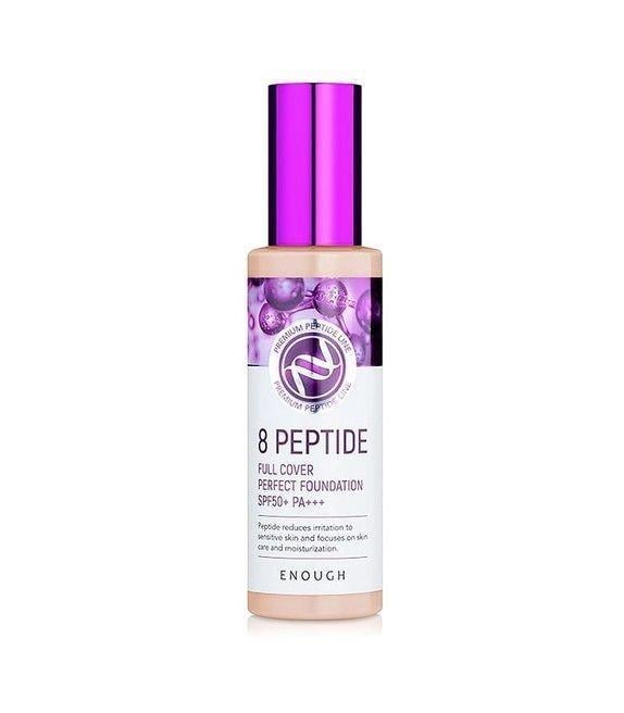 Тональний крем із пептидами Enough 8 Peptide Full Cover Perfect Foundation SPF50+ PA+++ 100 мл №13 (1487485521) Тональний крем із пептидами Enough 8 Peptide Full Cover Perfect Foundation SPF50+ PA+++ 100 мл №13 (1487485521)
