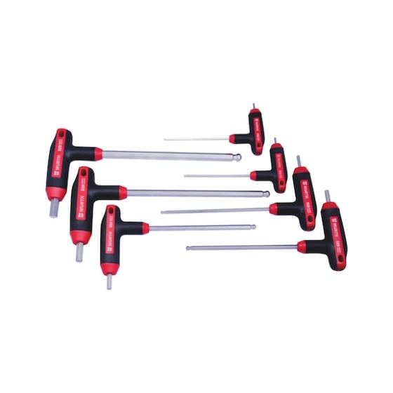 Набір викруток з Т-подібною рукояткою WURTH Red STRIPE 7 пр. (5751914062)