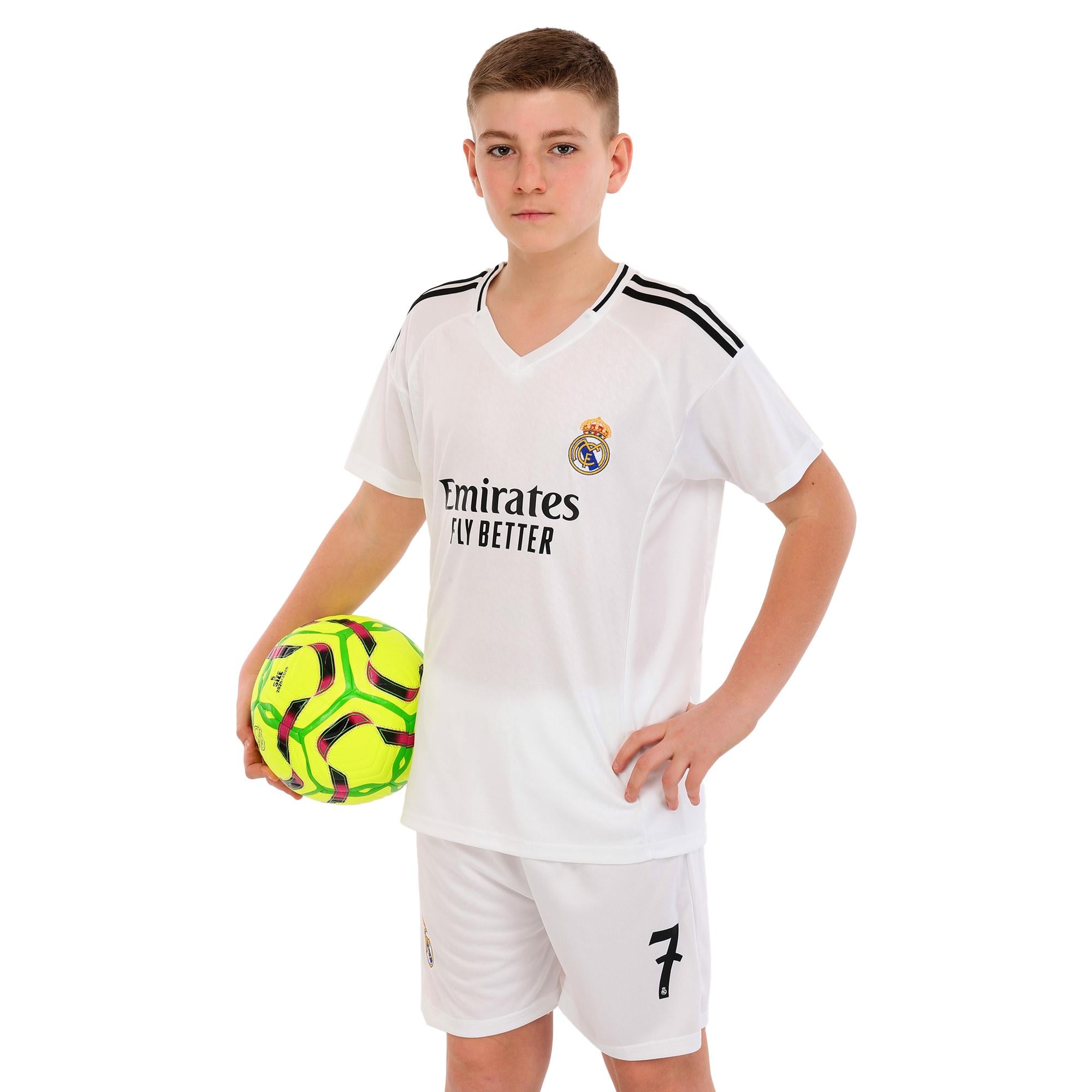 Футбольная форма детская REAL MADRID VINI JR 7 домашняя 2025 р. 28 145-150 Белый (CO-4635-28)