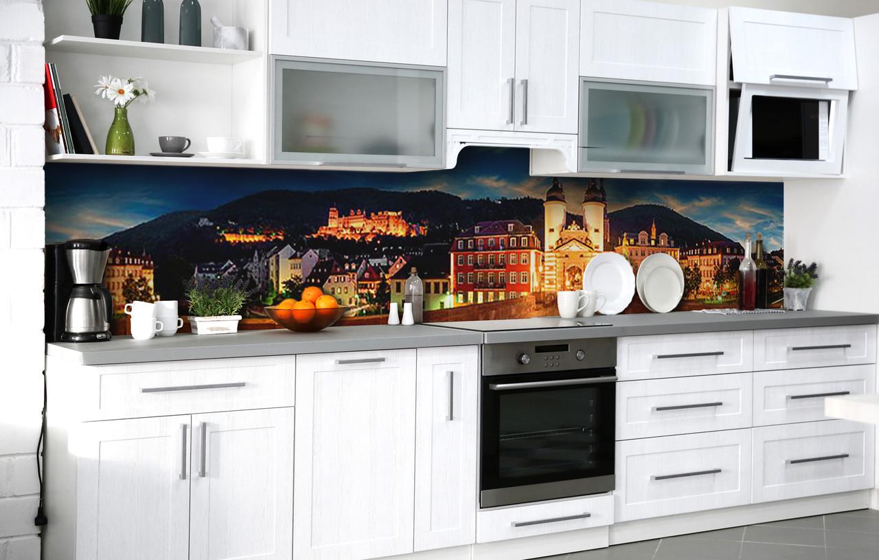 Кухонный фартук Архитектурное наследие виниловый самоклеющийся 60х250 см