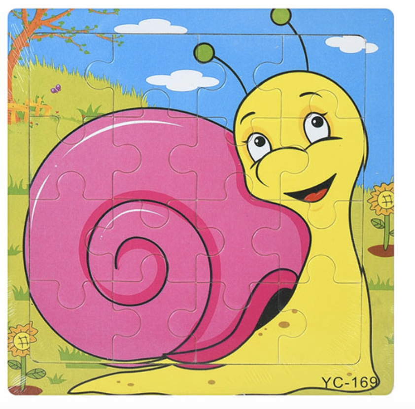 Игрушка деревянная HOME Пазлы 16 дет. (MD 1992)