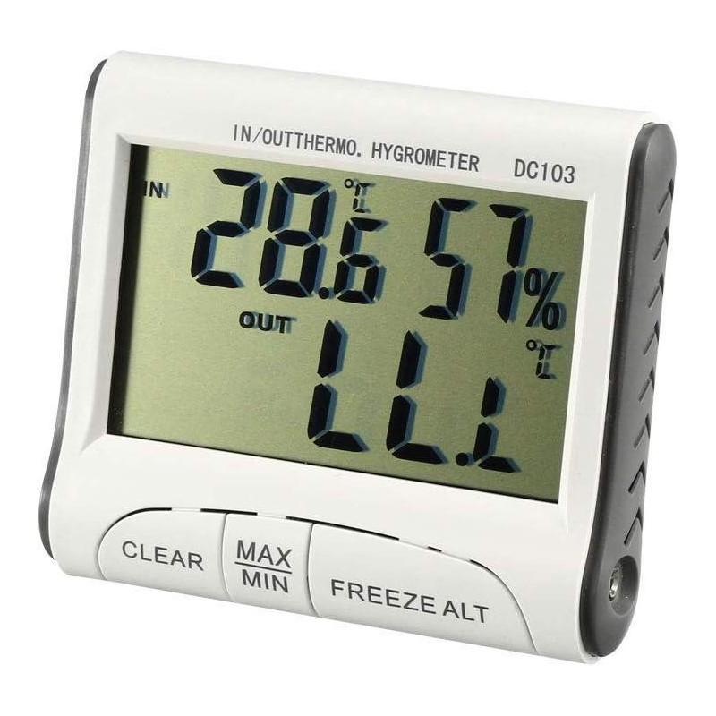 Термометр цифровой с гигрометром OEM DC103 (H576)