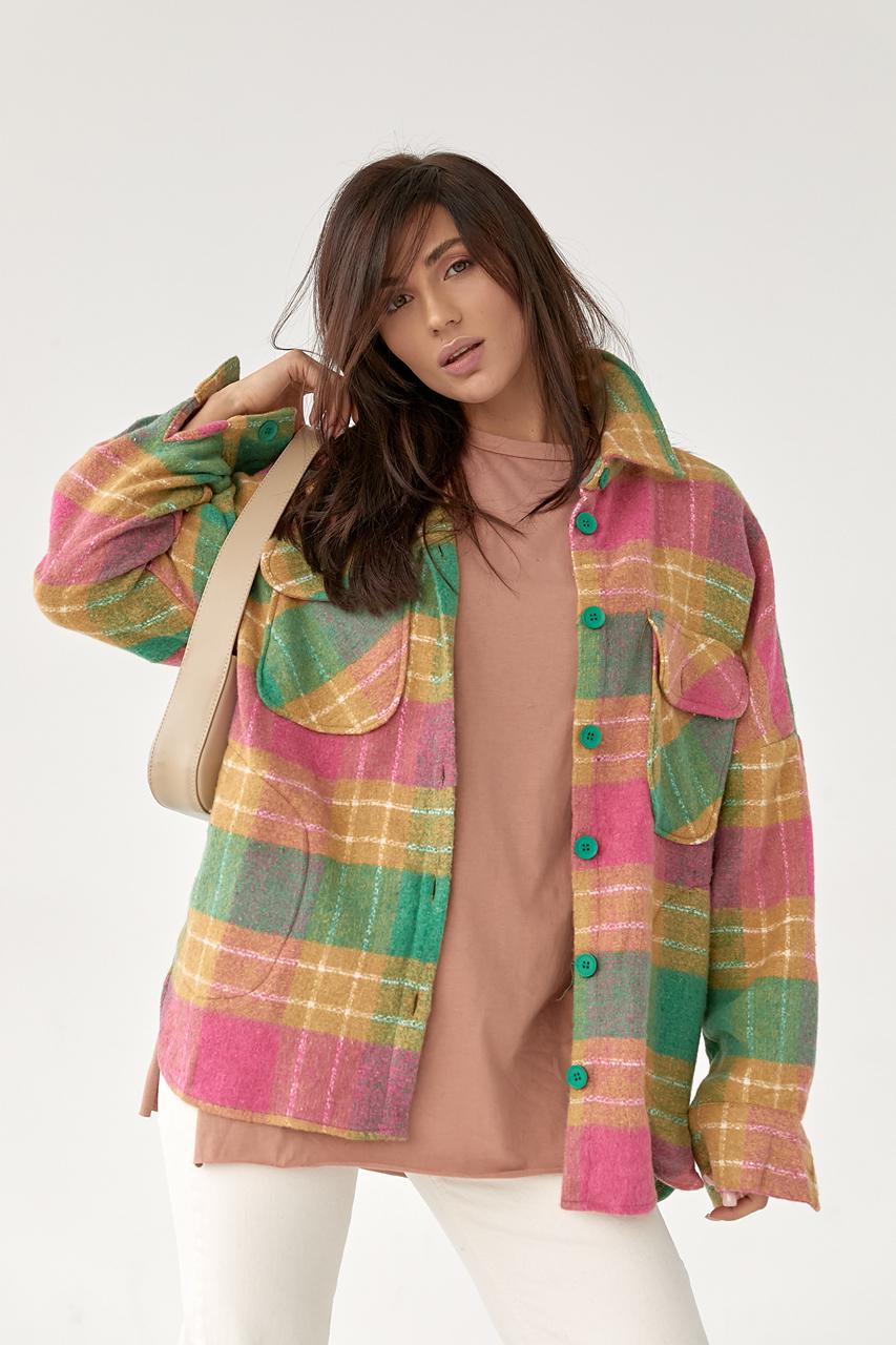 Рубашка женская L Розовый (2181)