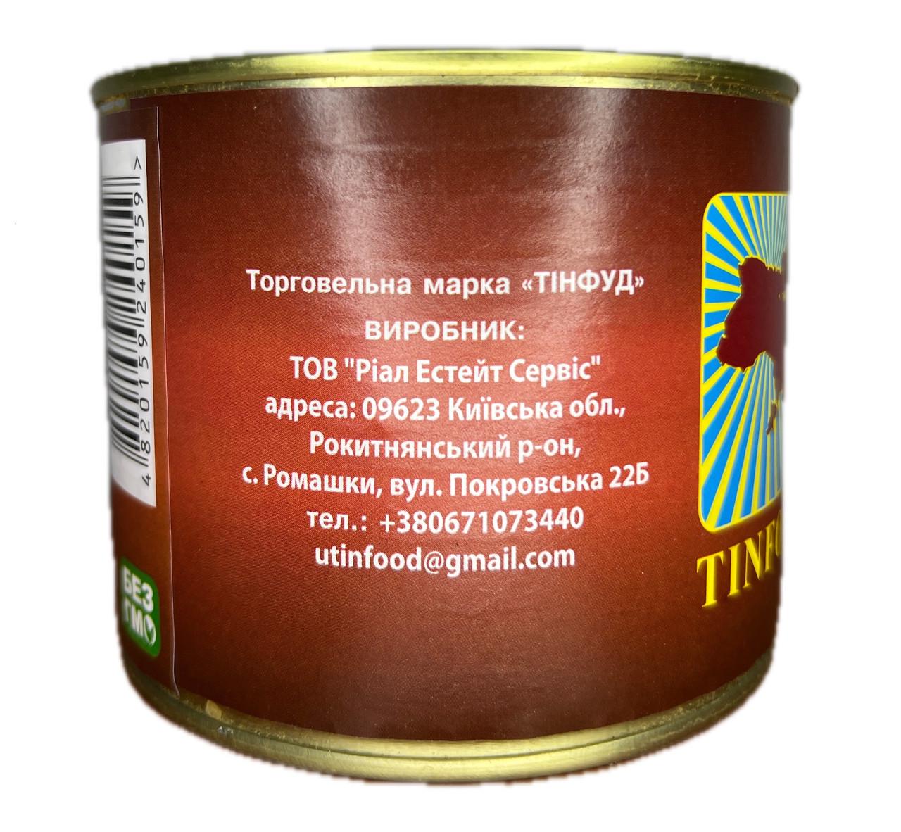 Мʼясо тушковане Tinfood конина 525 г - фото 3 Мʼясо тушковане Tinfood конина 525 г - фото 3