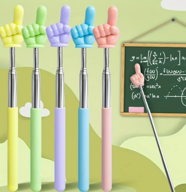 Указка для презентації телескопічна портативна багатофункціональна (Н-1901) - фото 8