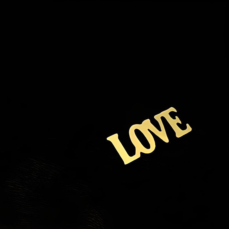 Декоративный элемент металлический из меди Love 11х4 мм Медный (С-2830) Декоративный элемент металлический из меди Love 11х4 мм Медный (С-2830)