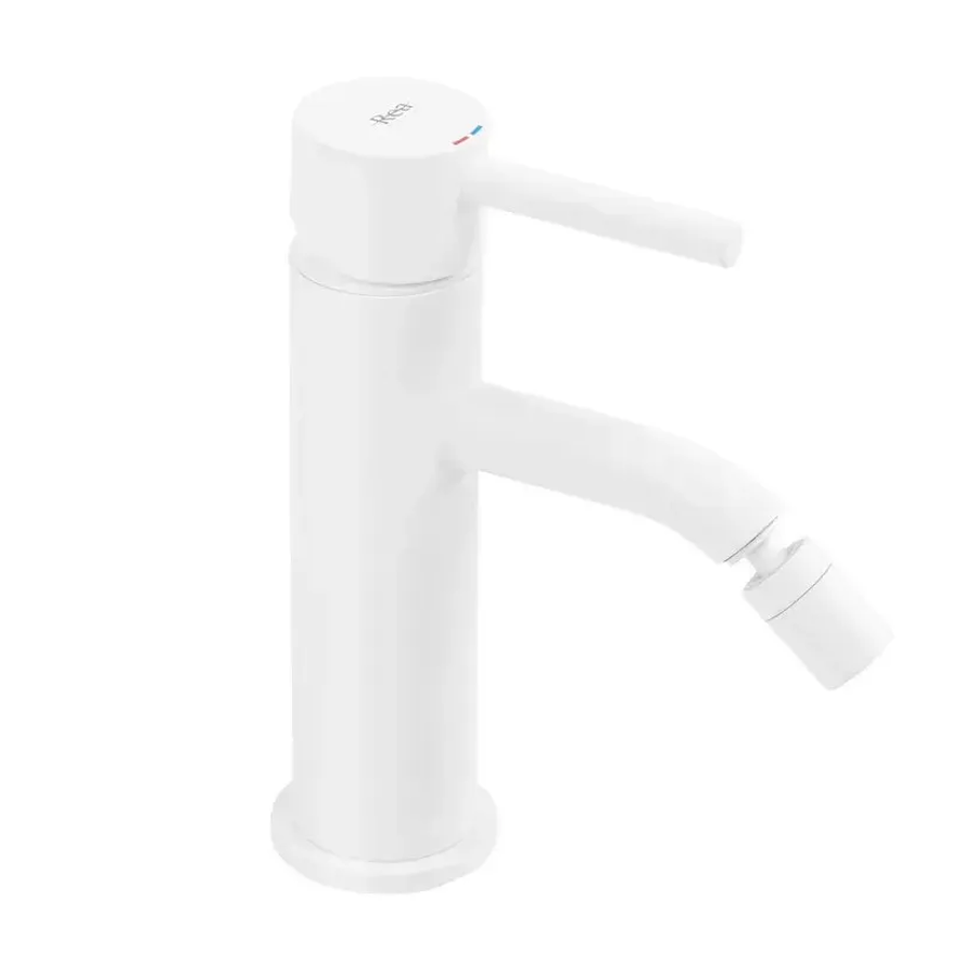 Смеситель для биде Rea Lungo однорычажный Белый (RM-REA-B4701)