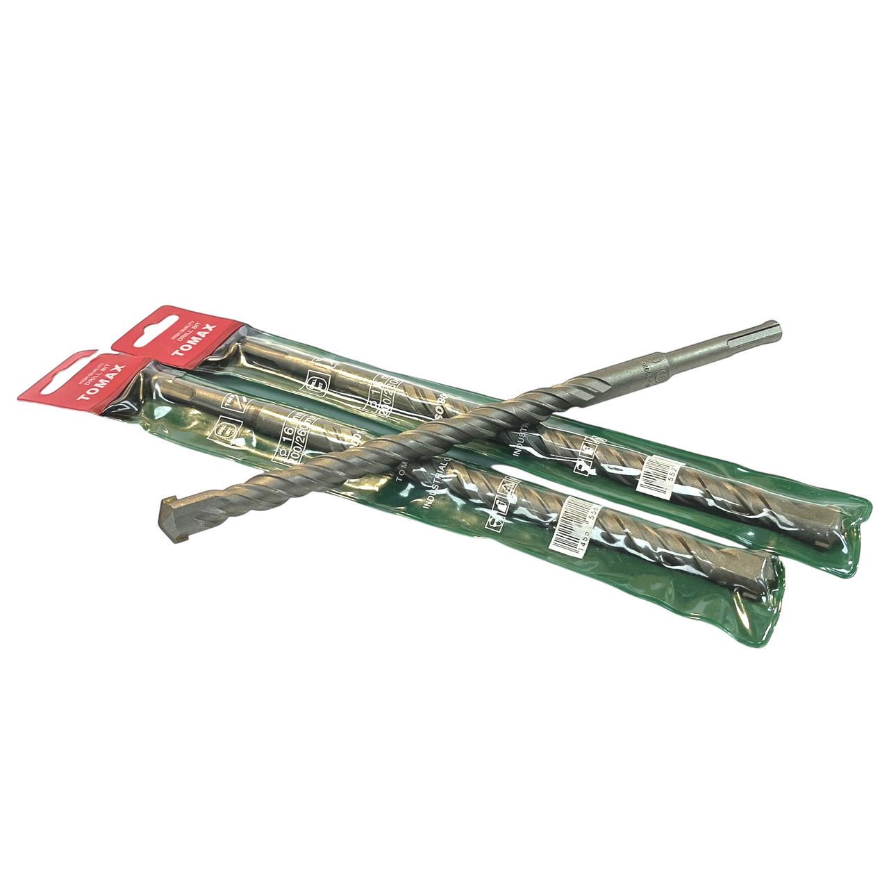 Бур по бетону TOMAX 16x260 мм SDS-plus (1415215297) - фото 5