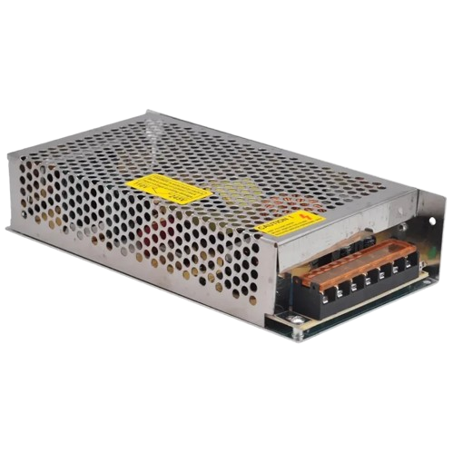 Блок питания импульсный Kraft KRF-1215PB 12V 15А 180 Вт для видеонаблюдения Серебристый (31330218)