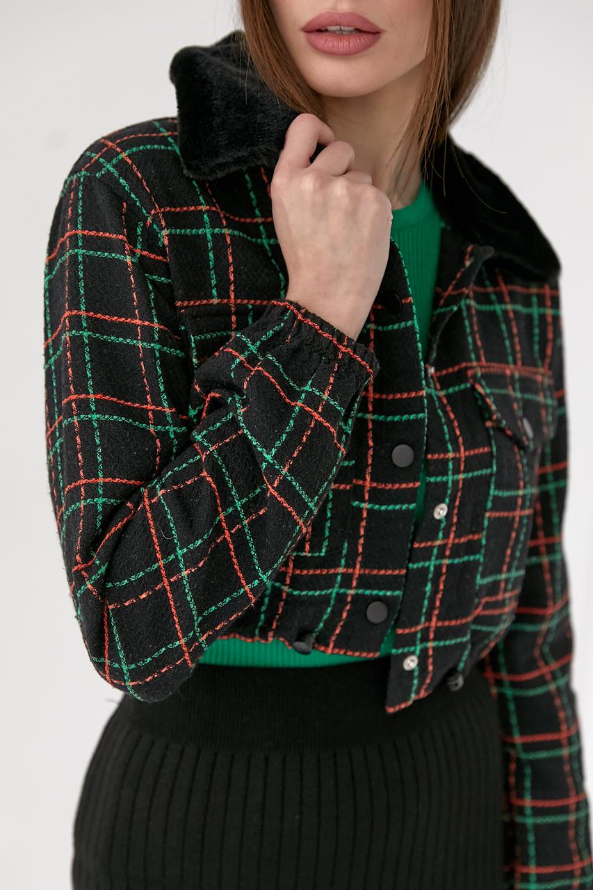 Жакет короткий M Черный (1966) - фото 2