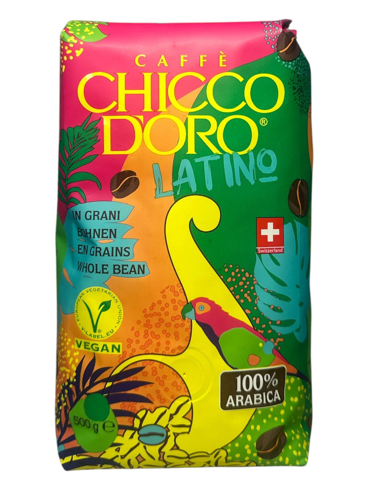 Кофе Chicco D'oro Latino зерно 100 % Арабика 500 г (59545)