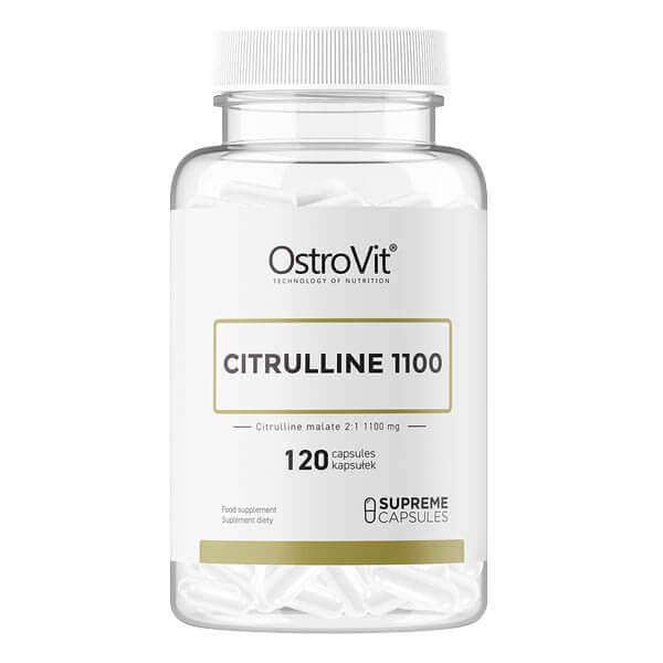 Цитрулін малат OstroVit Supreme Capsules Citrulline 1100 mg 120 caps Цитрулін малат OstroVit Supreme Capsules Citrulline 1100 mg 120 caps