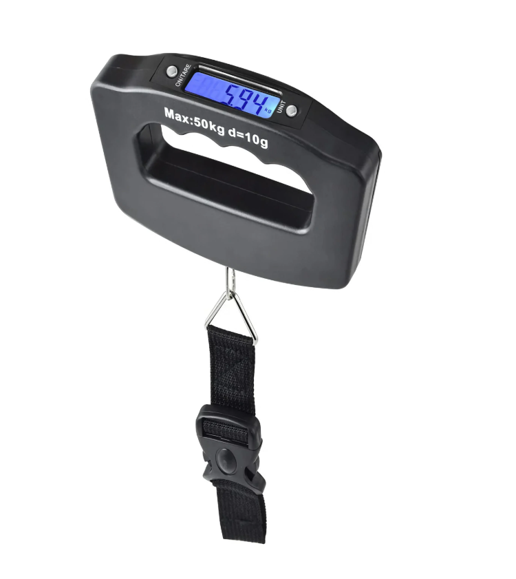 Ваги для багажу кантерні/електронні/ручний Kayfovo ELS 16 безмін до 50 кг (29129) Ваги для багажу кантерні/електронні/ручний Kayfovo ELS 16 безмін до 50 кг (29129)