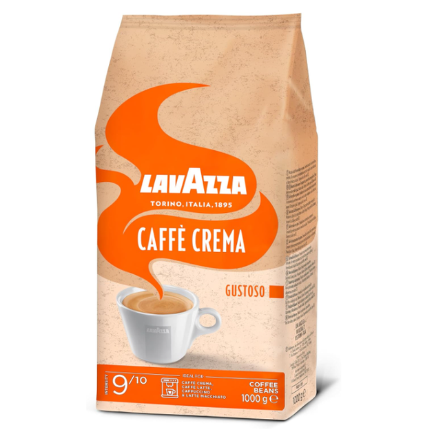 Кава в зернах Lavazza Gustoso Caffe Crema 1 кг