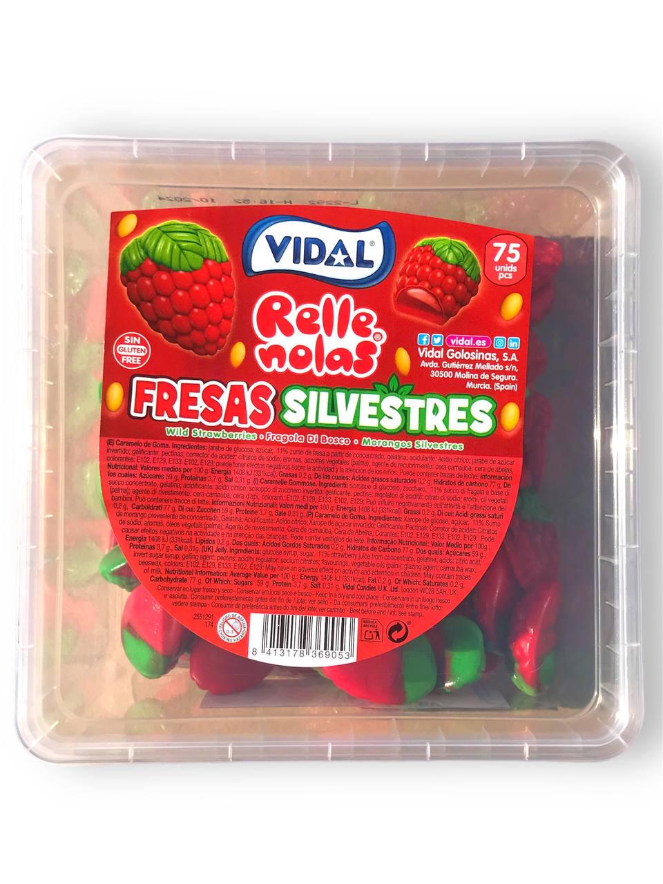 Мармелад жевательный Vidal Земляника 75 шт. (00000005339)