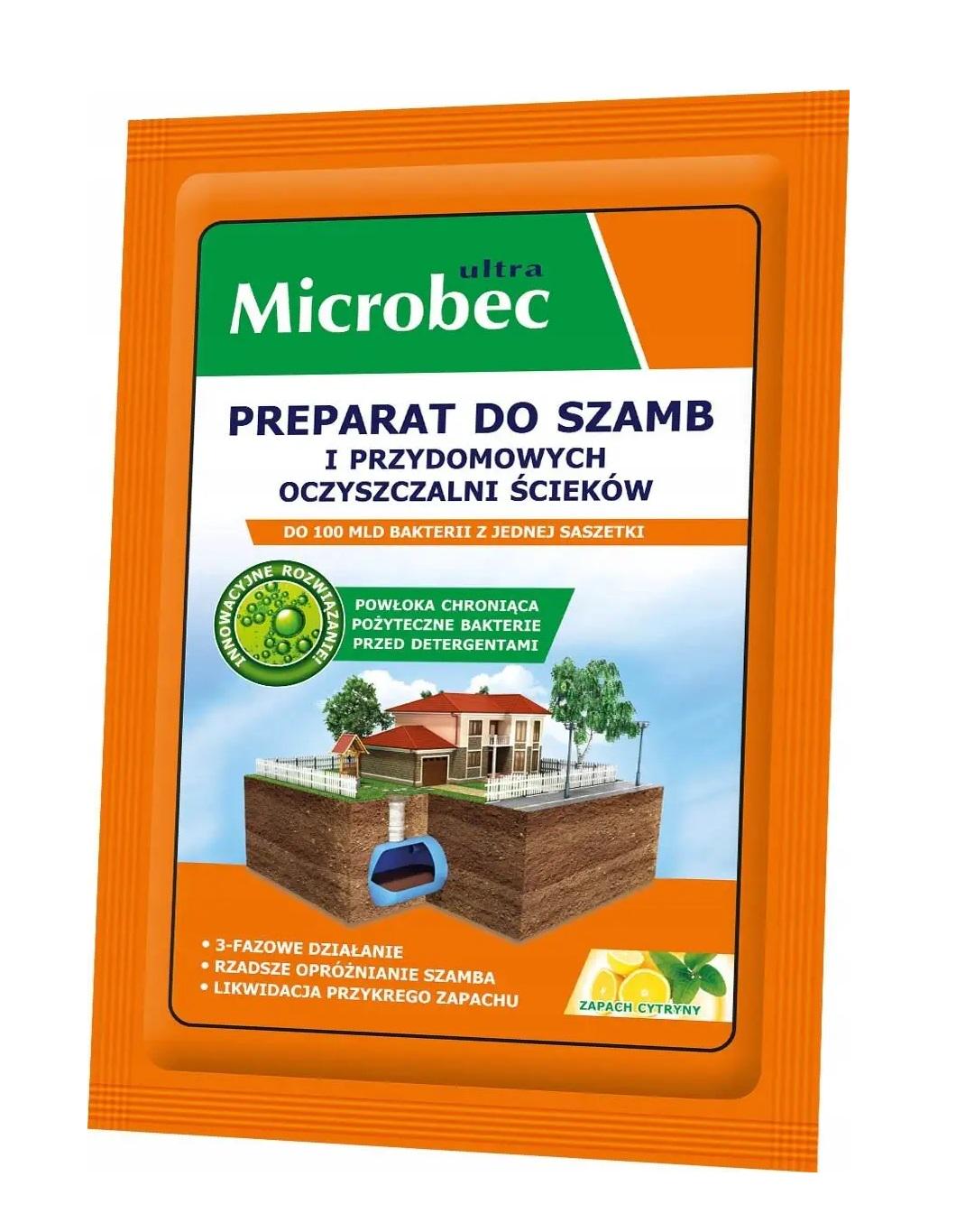 Порошок Microbec для септиків і вигрібних ям 25 г (23035760)