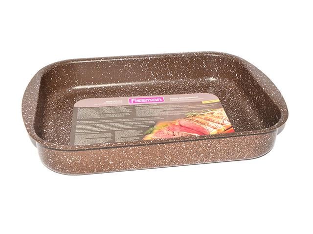 Форма прямокутна для запікання Fissman 35x25x6 см із алюмінію з антипригарним покриттям TouchStone (AL-4998.35)