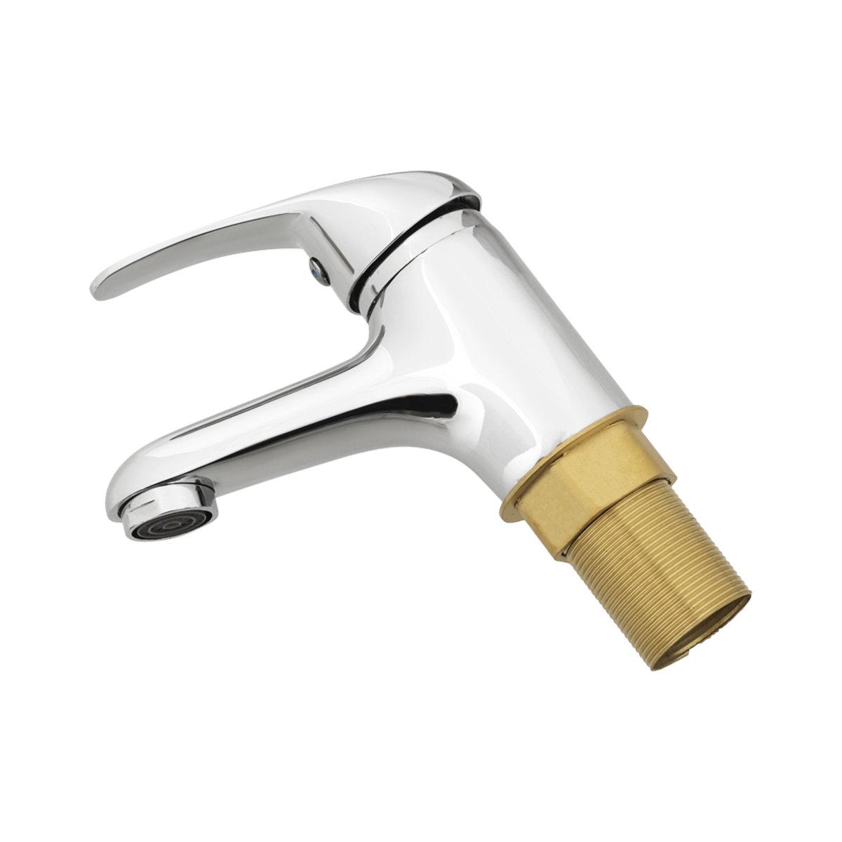 Смеситель для умывальника Venta VX106GNC однорычажный в ванну латунь врезной Хром - фото 2 Смеситель для умывальника Venta VX106GNC однорычажный в ванну латунь врезной Хром - фото 2