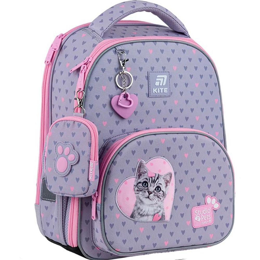 Школьный набор KITE Studio Pets рюкзак/пенал/сумка для обуви (SET_SP25-556M)