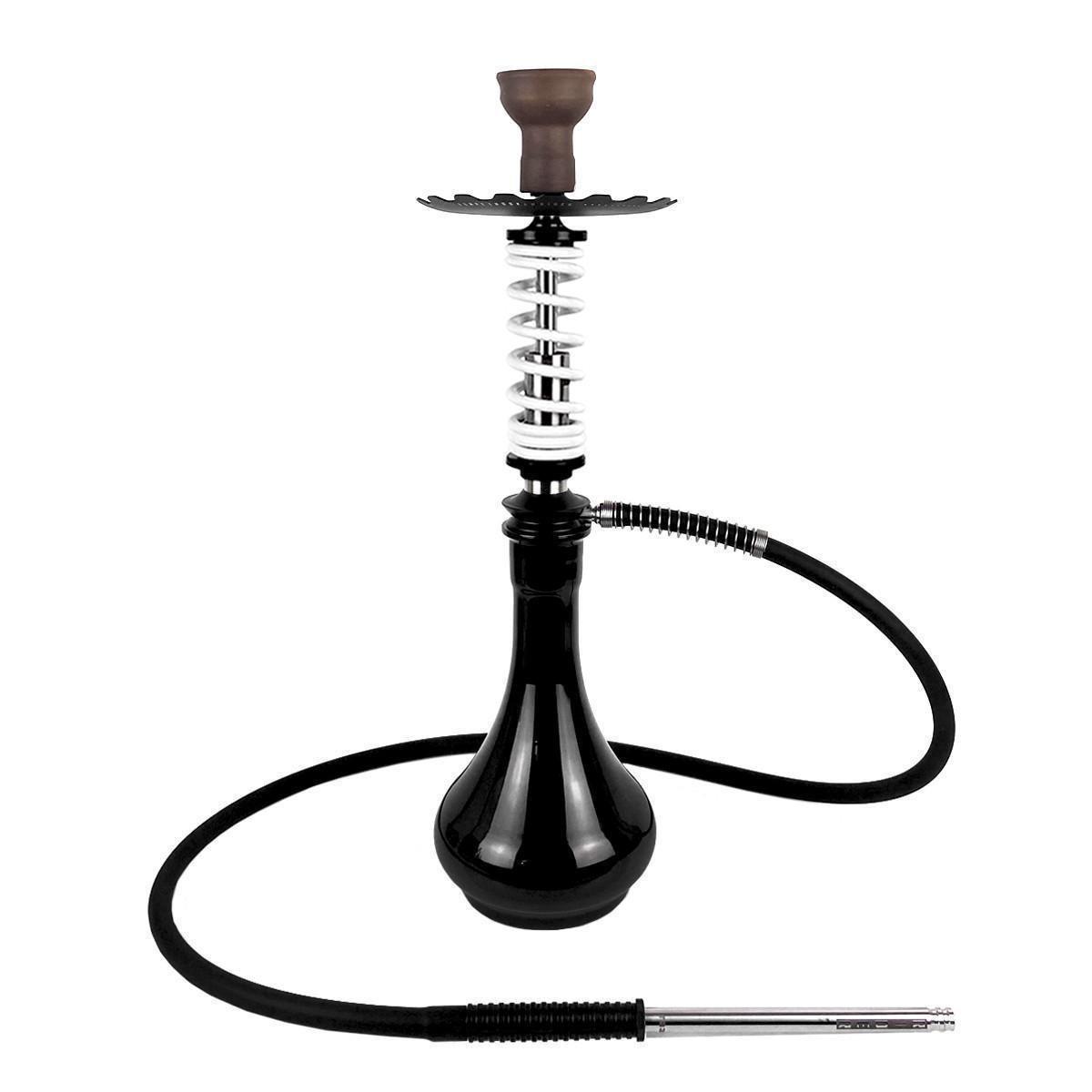 Кальян Hookah Trumpet Rider S White колба Drop Black