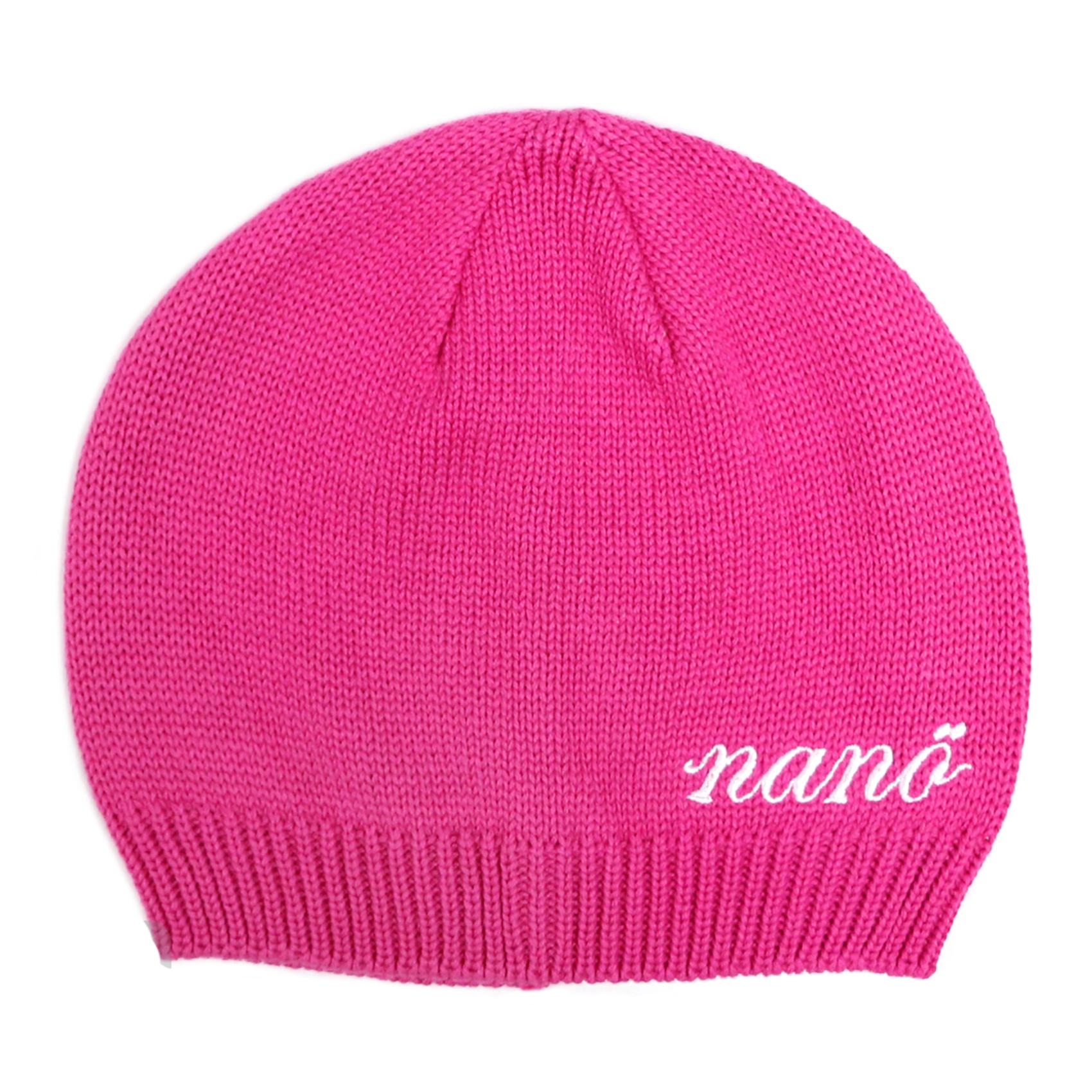Шапка вязаная для девочки Nano F14TU200 демисезонная 49-51 см Розовый (F14TU200-VirtualPink-2/4x)