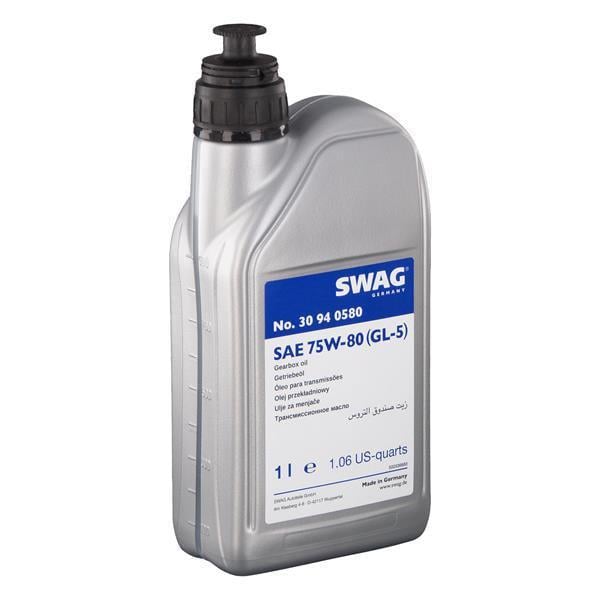 Трансмісійне мастило SWAG ATF 75W-80 1 л (30 94 0580) Трансмісійне мастило SWAG ATF 75W-80 1 л (30 94 0580)