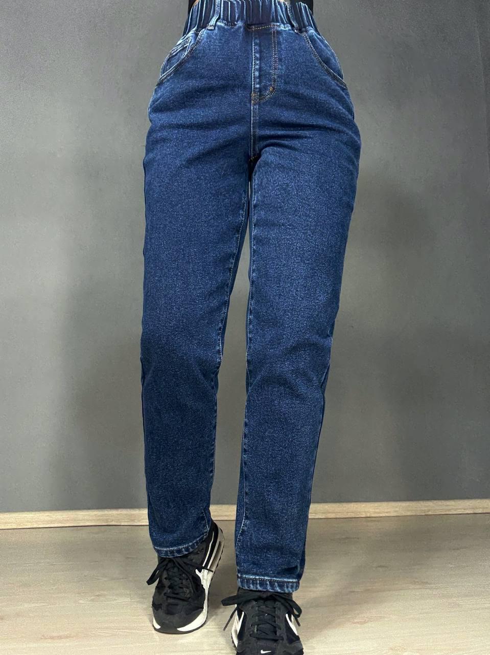 Джинси жіночі Vanver 8338 утеплені на флісі MOM jeans банани р. 28 Синій (5620) - фото 8 Джинси жіночі Vanver 8338 утеплені на флісі MOM jeans банани р. 28 Синій (5620) - фото 8