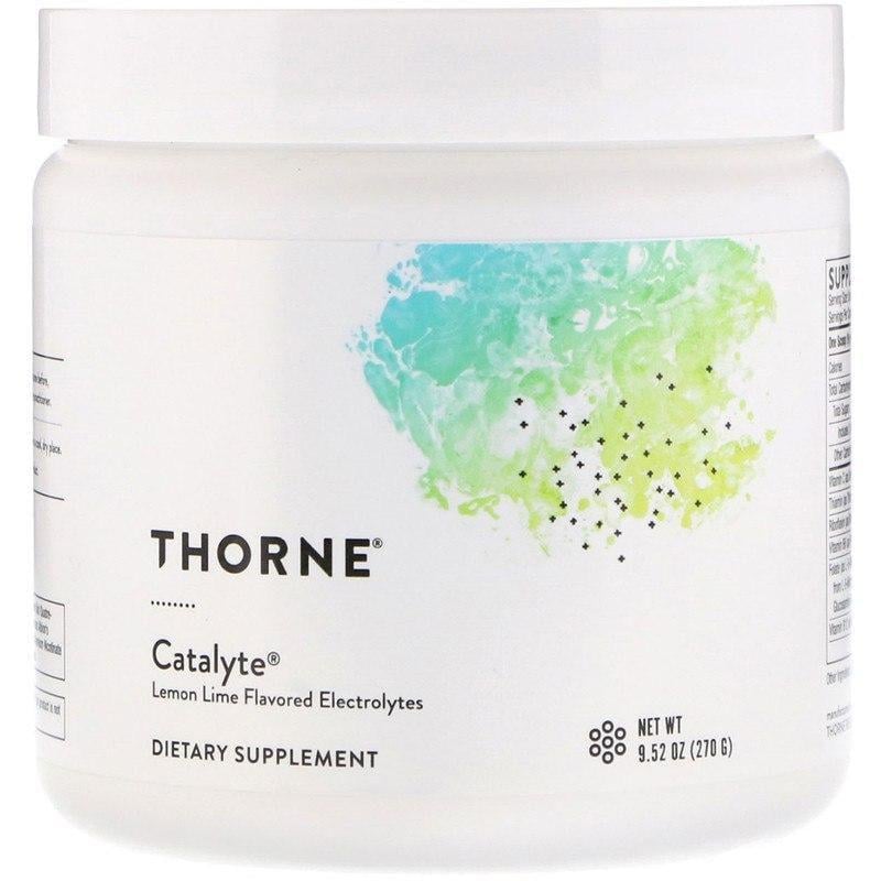Комплекс после тренировки Thorne Research Catalyte 270 г 30 порций Lemon/Lime