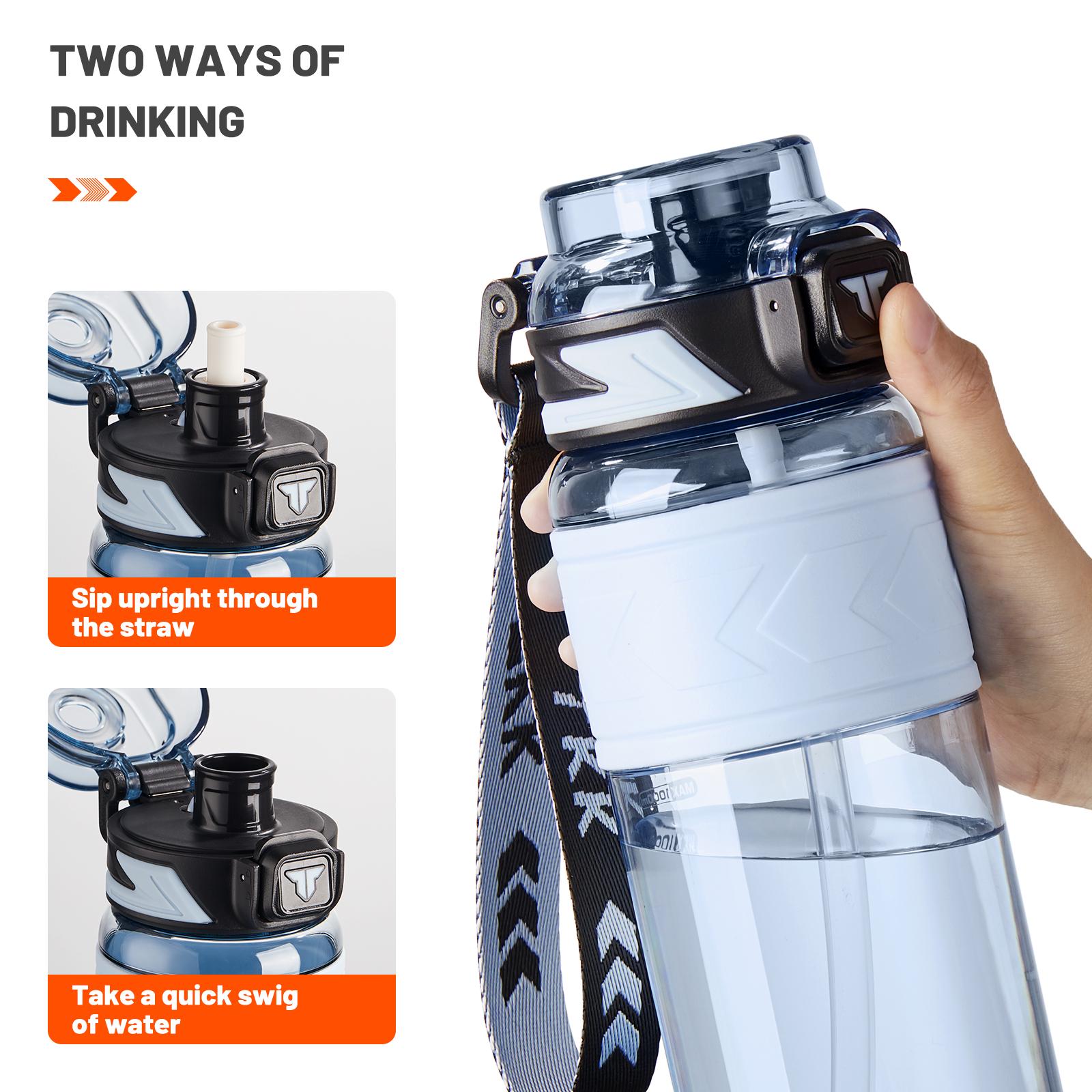 Пляшка для води TKK 1020 Tritan 850 мл Blue (29031401) - фото 4