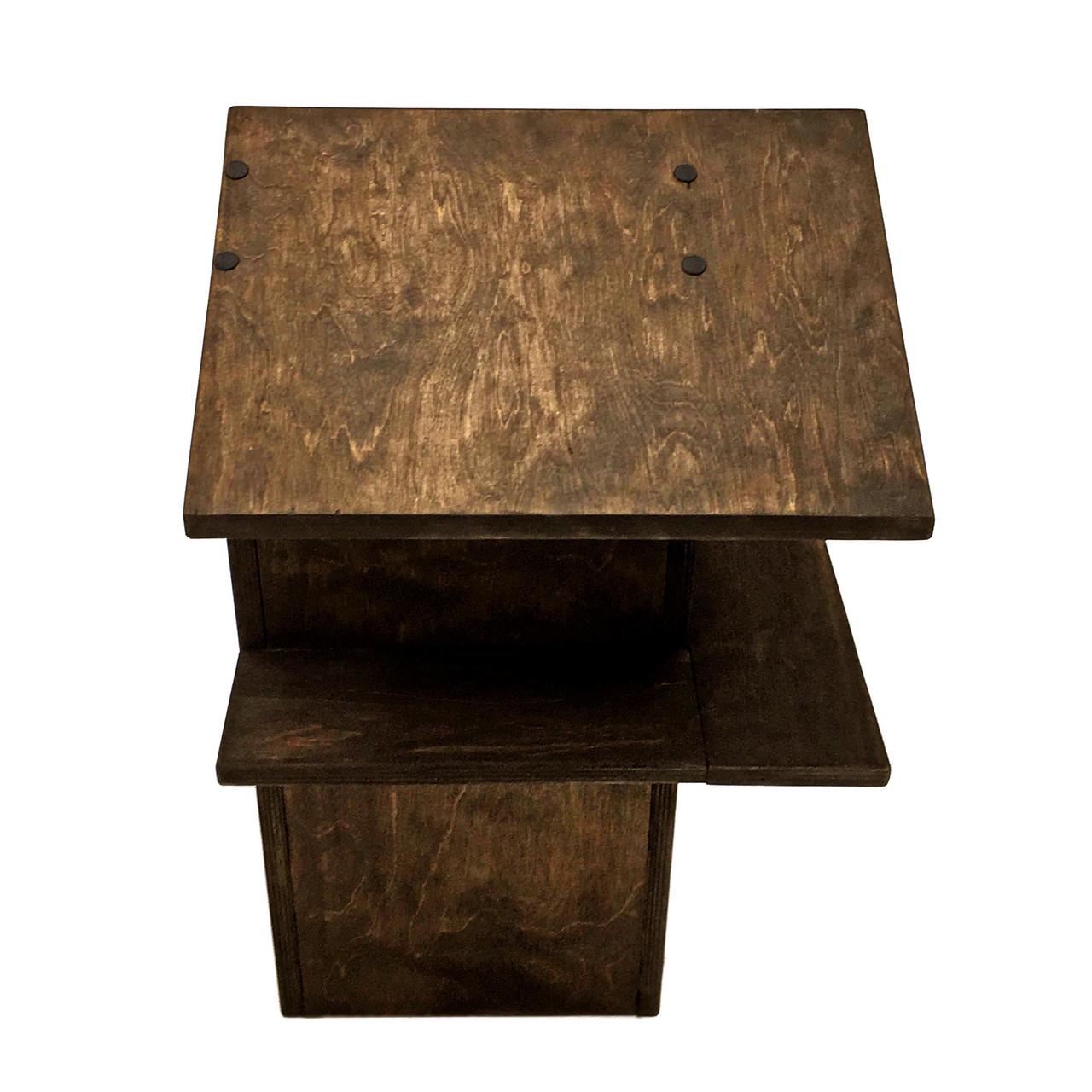 Домик для белок из дерева Манджур Капучино (ДДБ-000809) - фото 3 Домик для белок из дерева Манджур Капучино (ДДБ-000809) - фото 3