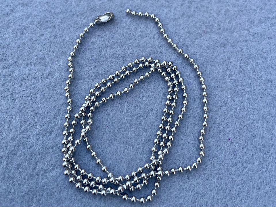 Ланцюжок з нержавіючої сталі 60 см Ланцюжок з нержавіючої сталі 60 см