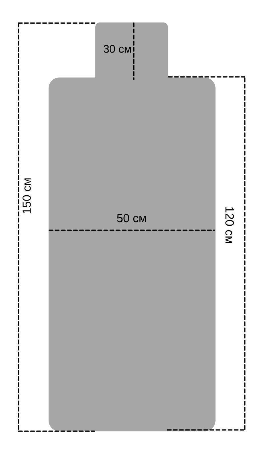 Накидка на сиденье автомобиля из овчины Sheepskin эко-шерсть 1 шт. 50 см Черный (274) - фото 8