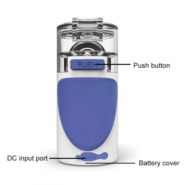 Портативний інгалятор IMDK Medical Білий (00260) - фото 7