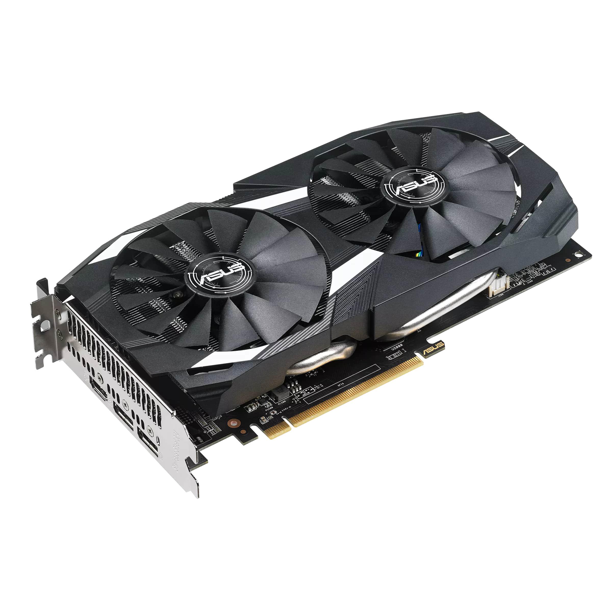 Видеокарта Asus Radeon RX 560 4 GB DDR5 OC DUAL DUAL-RX560-4G (ERC-90YV0HG0-M0NA00) - фото 2