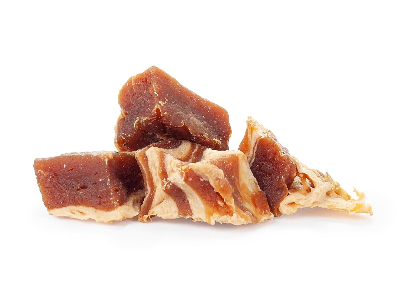 Кубики яловичого стейку Happet Snack ласощі для собак та котів 100 г 2 см (GP02 5907708642011)