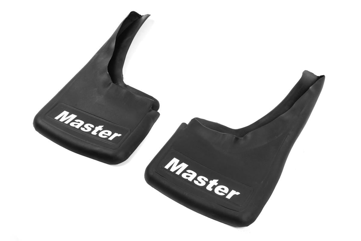 Брызговики PREMIUM с углублениями 2 шт. резина для Renault Master 1998-2010