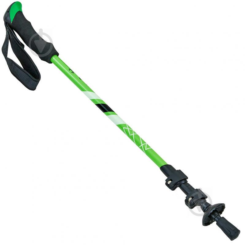 Палка треккинговая planeta-sport для скандинавской ходьбы l-55-63см TY-0468 Зеленый