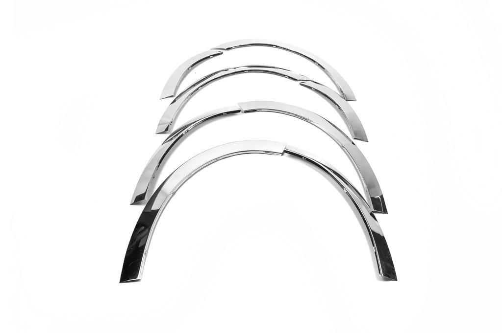 Накладки на арки HB Max chrome для Renault Megane III 2009-2016 гг. нержавеющая сталь Хром