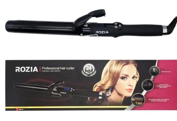 Плойка для локонів Rozia 28 мм 65 Вт Чорний (HR-772) - фото 6