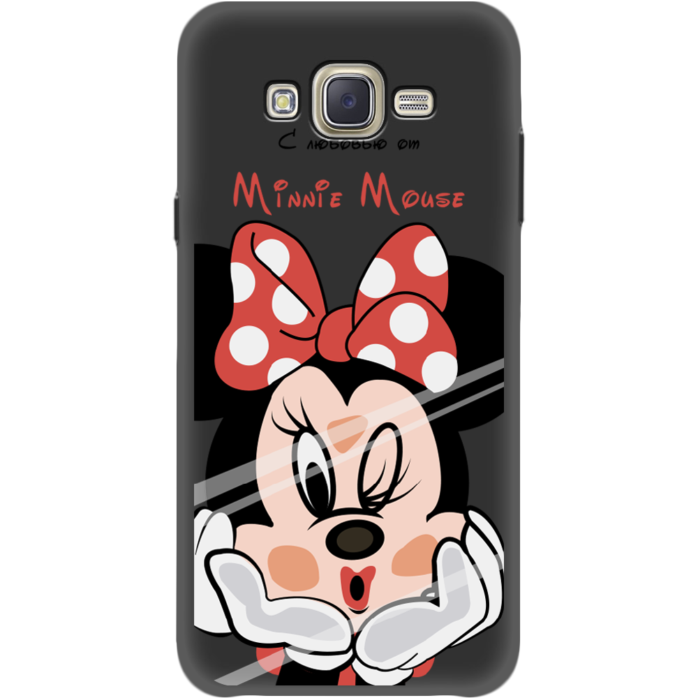 Чехол BoxFace Samsung J700H Galaxy J7 Lady M Черный силикон (24496-cc59-35121)