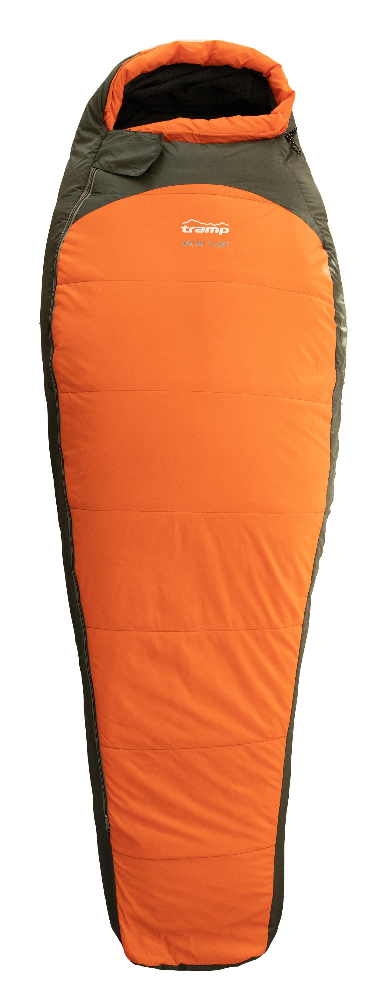 Спальний мішок Tramp Arcic Long кокон правий Orange/Grey (UTRS-048L-R)