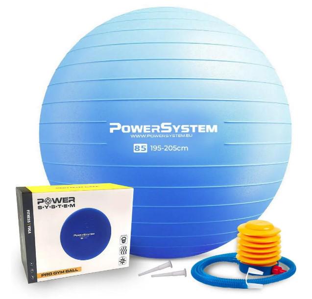 Фитбол для фитнесаPower System PS-4018 PRO Gymball Ø 85 см Blue (PS-4018_85cm_Blue) Фитбол для фитнесаPower System PS-4018 PRO Gymball Ø 85 см Blue (PS-4018_85cm_Blue)