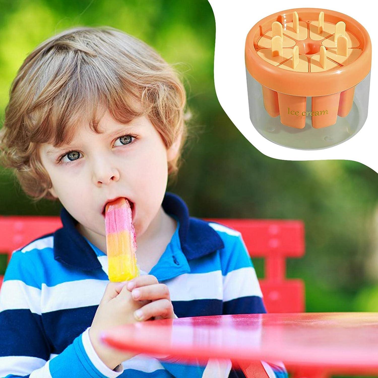 Формы для мороженого Anex на 8 шт. Оранжевый - фото 7 Формы для мороженого Anex на 8 шт. Оранжевый - фото 7