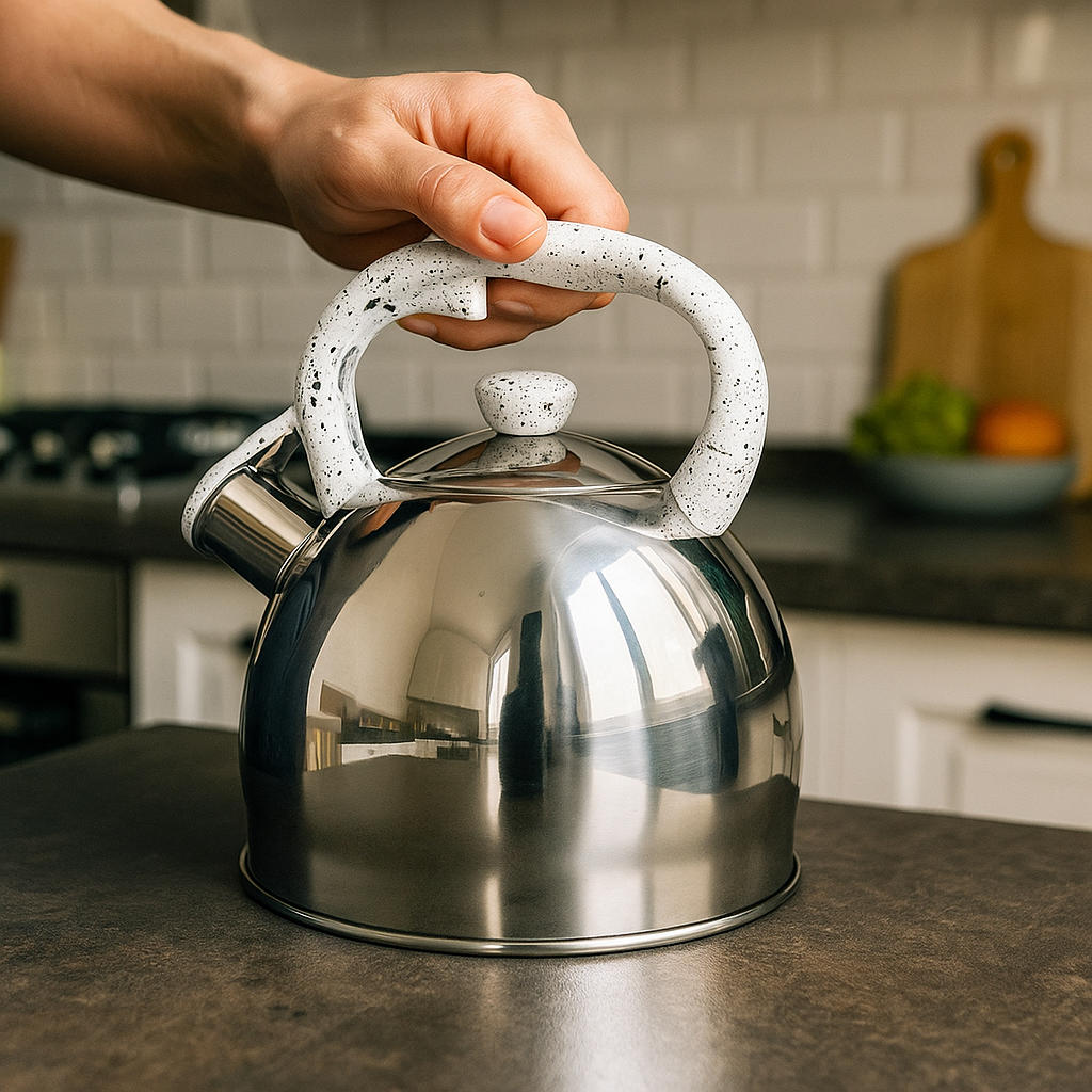 Чайник для плиты SnowStone с свистком капсульное дно нержавеющая сталь 2,0 л (03-MH-5174) - фото 7 Чайник для плиты SnowStone с свистком капсульное дно нержавеющая сталь 2,0 л (03-MH-5174) - фото 7